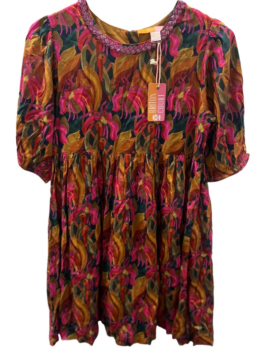 NWT Girls Briton Court Hattie Dress